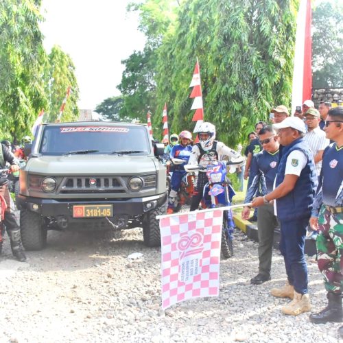 Bupati Bireuen Lepas Ratusan Rider Ikuti Event Jaya Sakti Trail Adventure 2026