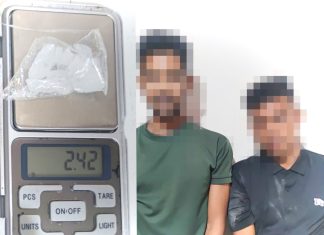 Dua Pemuda Diciduk Polres Bireuen, Kedapatan Miliki 2,4 Gram Sabu