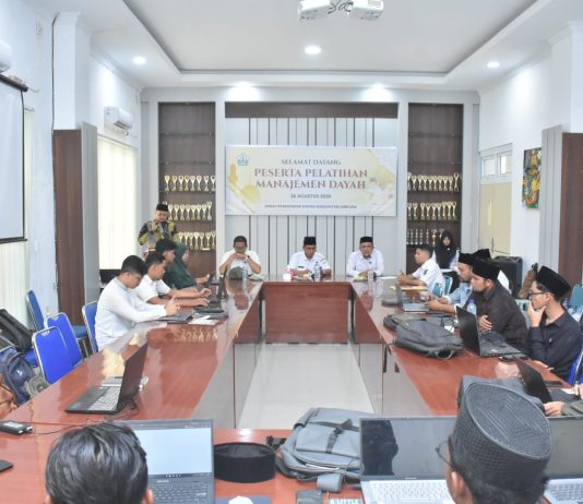 Pimpinan dan Pengurus Dayah di Bireuen Ikuti Pelatihan Manajemen