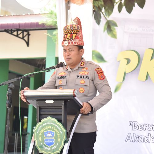 Wujudkan Keamanan Ketertiban Masyarakat, Kapolres Bireuen Ajak Mahasiswa Jadi Mitra Polisi