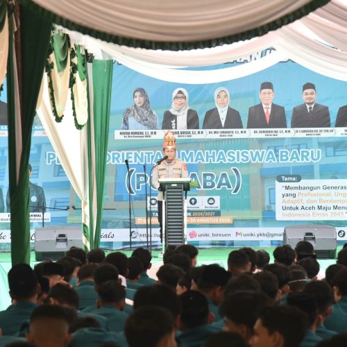 Berikan Pembekalan kepada Mahasiswa Baru UNIKI, Ini Pesan Kapolres Bireuen