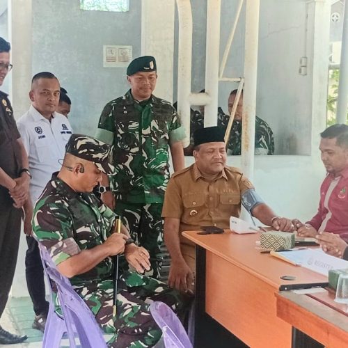 Dihadiri Bupati Mukhlis, Kejari Bireuen Gelar Donor Darah Sambut Hari Lahir Kejaksaan RI ke-81