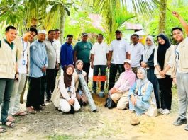 Atasi Genangan Air dan Sampah, Mahasiswa KKN Tanah Rencong UIN Sunan Kalijaga Luncurkan Program Infiltrasi Biopori di Uteuen Gathom