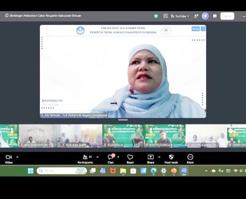 Dekan FKes Umuslim Pemateri Bimwin Kemenag Bireuen, Tekankan Pentingnya Pranikah Sehat