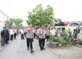 Rumah Dinas Aspol Lamteumen I Rusak Akibat Angin Kencang Disertai Hujan, Kapolda Aceh Langsung Tinjau ke Lokasi
