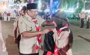 Dilepas Bupati Mukhlis, 38 Pramuka Bireuen Siap Ukir Prestasi di Jambore Nasional XII Cibubur