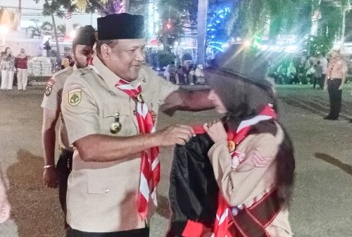 Dilepas Bupati Mukhlis, 38 Pramuka Bireuen Siap Ukir Prestasi di Jambore Nasional XII Cibubur