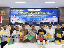 Polda Aceh Gagalkan Peredaran Narkotika Jenis Etomidate dan Ekstasi dalam Jumlah Fantastis, Oknum Keuchik Ikut Diamankan