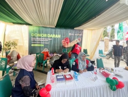 Semarak HUT ke-53, Bank Aceh Kumpulkan 1.648 Kantong Darah