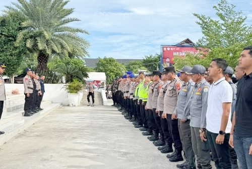 215 Personel Polda Aceh dan Polresta Banda Aceh Amankan Expo Hari Damai Aceh 