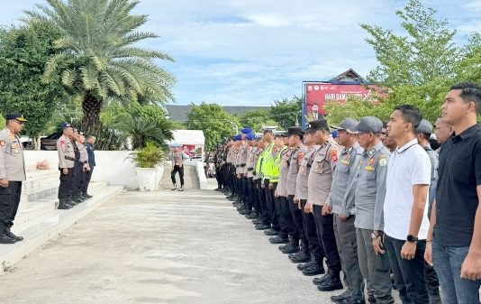 215 Personel Polda Aceh dan Polresta Banda Aceh Amankan Expo Hari Damai Aceh 