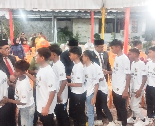 Lepas Tim PSSB U-13 ke Piala Soeratin, Bupati Mukhlis Pesan Jaga Sportivitas, Akhlak, dan Nama Baik Bireuen