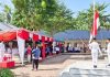 Lapangan Becek, Upacara HUT RI ke-81 di Makmur Dipindah ke Halaman SMAN 1