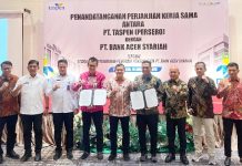 Bank Aceh-TASPEN Perkuat Kerja Sama Pengelolaan Dana Pensiun