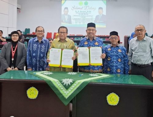 Perpanjang MoU, Umuslim dan Unmuha Perkuat Kolaborasi Pendidikan Tinggi