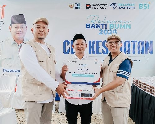 BSI Bawa Semangat Bangkit untuk Warga Huntara Lubuk Sidup Aceh Tamiang