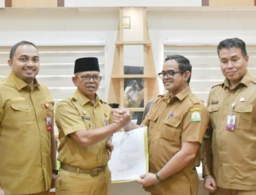 Taufik Jadi Plt Sekda Aceh, Wagub Dek Fadh: Jaga Integritas dan Bangun Komunikasi yang Baik