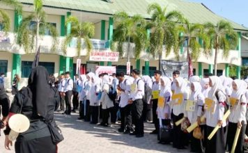 368 Mahasiswa Fikom Umuslim Ikuti PKKMB, Siap Menapaki Dunia Kampus