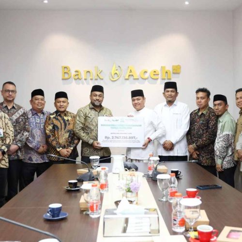 Bank Aceh Salurkan Zakat Perusahaan Rp11,94 Miliar