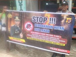 Cegah Karhutla, Polsek Makmur Gencarkan Patroli dan Sosialisasi