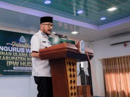 Hadiri Pelantikan PW HUDA Bireuen, Wabup Razuardi Ajak Perkuat Kemitraan Ulama dan Pemerintah