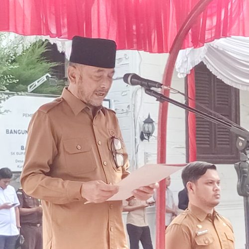 Menuju Masyarakat Aktif dan Bugar, Wabup Bireuen Inspektur Upacara Peringatan Haornas ke-43