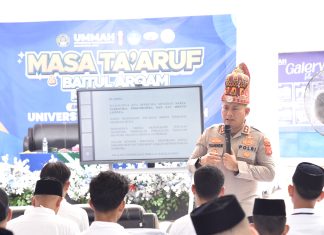 Bekali Mahasiswa Baru UMMAH, Kapolres Bireuen: Jangan Jadikan Judi Online Sebagai Cara Dapatkan Uang