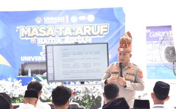 Bekali Mahasiswa Baru UMMAH, Kapolres Bireuen: Jangan Jadikan Judi Online Sebagai Cara Dapatkan Uang