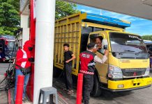 Pastikan Pendistribusian BBM Lancar, Polres Bireuen Kawal Aktifitas di SPBU