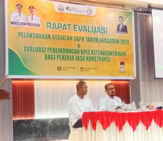 Rapat Evaluasi Pelaksanaan Kegiatan SKPK Bireuen, Realisasi Fisik dan Keuangan Masih Relatif Rendah