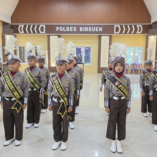 Sambut Hari Lalu Lintas Bhayangkara ke-71, Pocil Binaan Polres Bireuen Ikuti Lomba Polisi Cilik Tingkat Polda Aceh