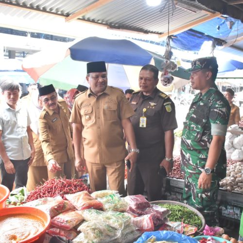 Jaga Stabilitas Harga, Bupati Bireuen Sidak Pasar Induk Cureh
