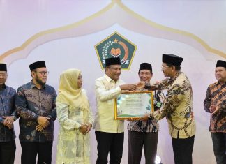 Kampung Zakat Gampong Pulo Siron Bireuen Raih Penghargaan Highest Social & Mustahik Impact dari Kementerian Agama RI