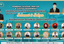 16 Dosen UNIKI Lulus Serdos 2026, Jadi Penguat Mutu dan Profesionalisme Kampus