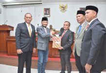 Wabup Bireuen Sampaikan Raqan APBK-P Tahun 2026, Pendapatan Bertambah Jadi Rp1,85 Triliun