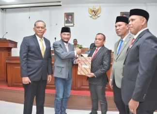 Wabup Bireuen Sampaikan Raqan APBK-P Tahun 2026, Pendapatan Bertambah Jadi Rp1,85 Triliun