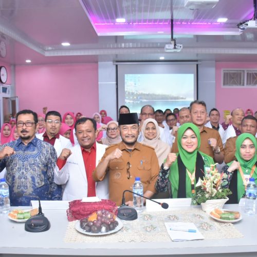 Tim Surveior LARS DPH Akreditasi RSUD dr Fauziah, Wabup Bireuen: Pemkab Komit Dukung Peningkatan Mutu dan Keselamatan Pasien