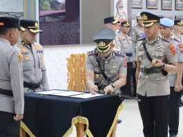 Kapolda Aceh Pimpin Sertijab Dua PJU dan Lima Kapolres Jajaran