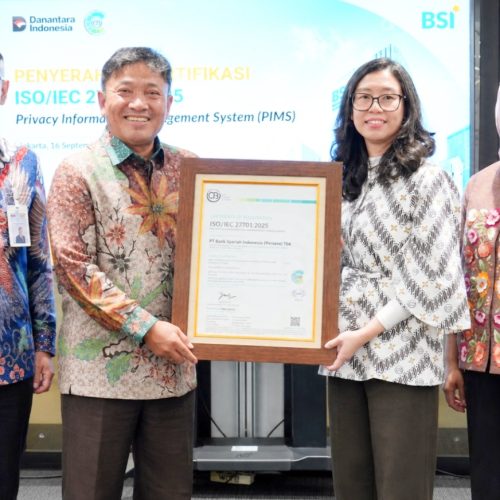 Utamakan Privasi Nasabah, BSI Raih Pengakuan Global untuk Sistem Keamanan Data Lewat Sertifikasi ISO 27701:2025