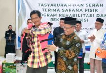 Pimpinan Wilayah Muhammadiyah Yogyakarta Resmikan Program Bantuan Rehab Rekon di Bireuen dan Pidie Jaya