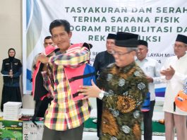 Pimpinan Wilayah Muhammadiyah Yogyakarta Resmikan Program Bantuan Rehab Rekon di Bireuen dan Pidie Jaya