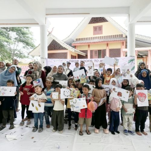 Gerakan From Books to Action, Ajak Anak-anak Membaca, Berkreasi dan Peduli Lingkungan