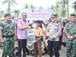 Warga Cot Ara Dapat Sumur Bor hingga Layanan Kesehatan Gratis, Pemkab Bireuen Apresiasi Bakti Sosial Bhayangkari Peduli
