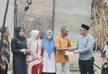 Wujud Kepedulian, UNIKI Bantu Mahasiswa Korban Kebakaran di Seuleumbah