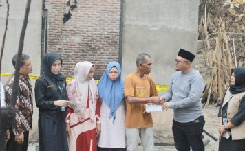 Wujud Kepedulian, UNIKI Bantu Mahasiswa Korban Kebakaran di Seuleumbah