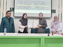Perkuat Kolaborasi Pendidikan, Pascasarjana dan Fakultas Teknik Umuslim Teken IA dengan Prodi Ilmu Kebencanaan USK