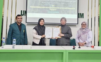 Perkuat Kolaborasi Pendidikan, Pascasarjana dan Fakultas Teknik Umuslim Teken IA dengan Prodi Ilmu Kebencanaan USK