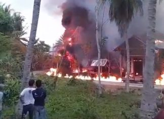 Dua Rumah Permanen dan Satu Truk Ludes Terbakar di Gampong Seuleumbah