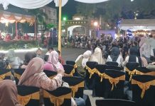 Ratusan Pengunjung Saksikan Malam Pentas Seni Meriahkan HUT ke-27 Bireuen di Halaman Pendopo