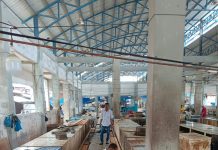 Penutup Saluran Sementara di Pasar Induk Cureh Selesai Dikerjakan